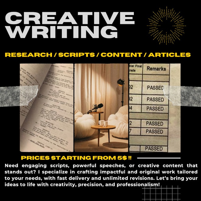 Bestseller - craft compelling scripts, speeches, creative content, and summaries