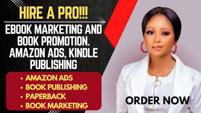 Gig Preview - Do book promotion and ebook marketing using amazon KDP ads, book cover design