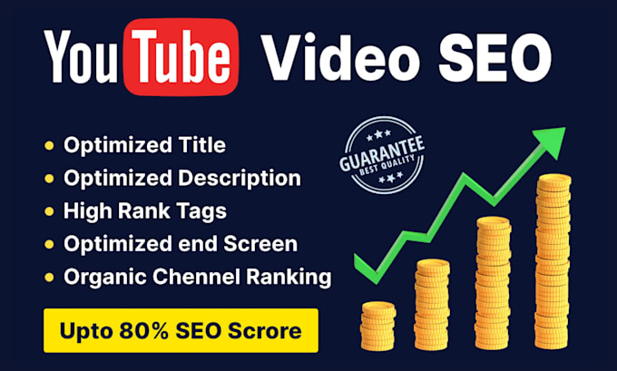 Gig Preview - Create a super fast organic youtube video SEO to go viral