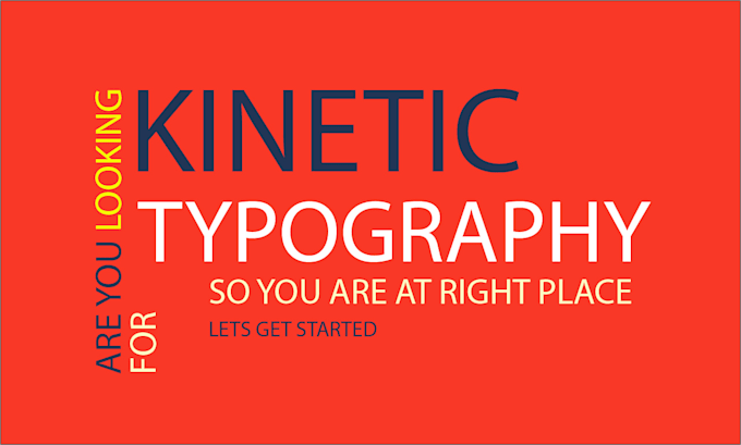 Gig Preview - Create professional kinetic typography titles animated video