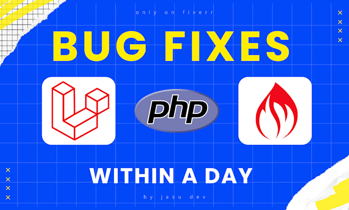 Gig Preview - Fix PHP, laravel and codeigniter bugs quickly