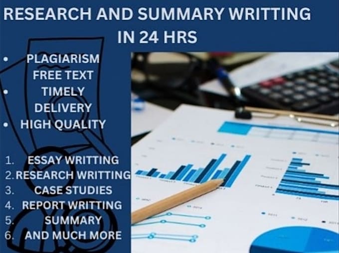 Gig Preview - Assist with article summary and research writing