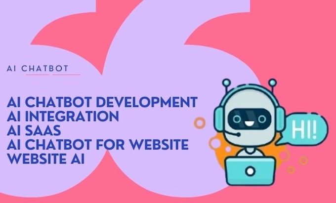 Gig Preview - Develop ai chatgpt web application ai saas ai chatbot development integration