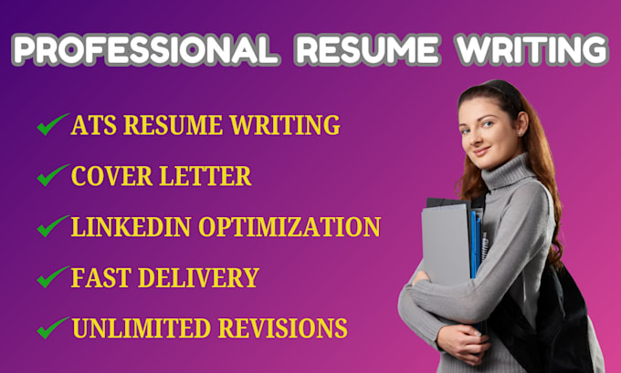 Bestseller - do professional modern resume writing, cover letter and linkedin optimization