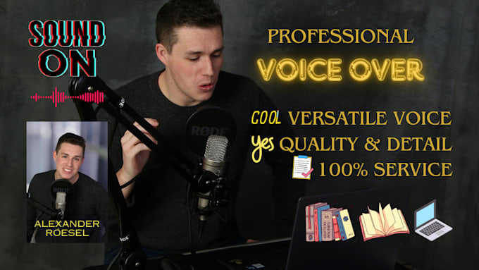 Bestseller - give you a german versatile voice for your advertisement