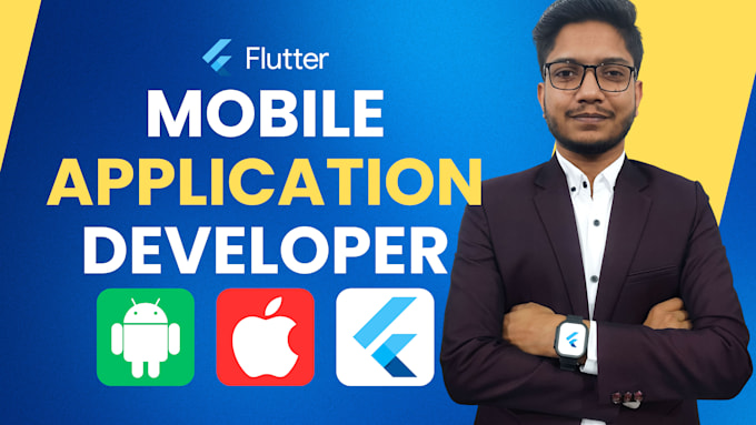 Gig Preview - Develop custom android and ios apps using flutter, expert mobile app developer