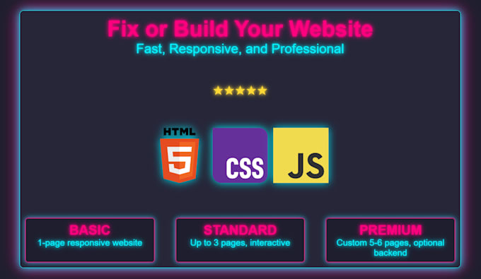 Bestseller - build a custom website with HTML, CSS, javascript