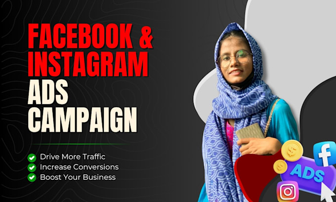 Gig Preview - Run shopify facebook and instagram ads campaign I traffic engagement conversion