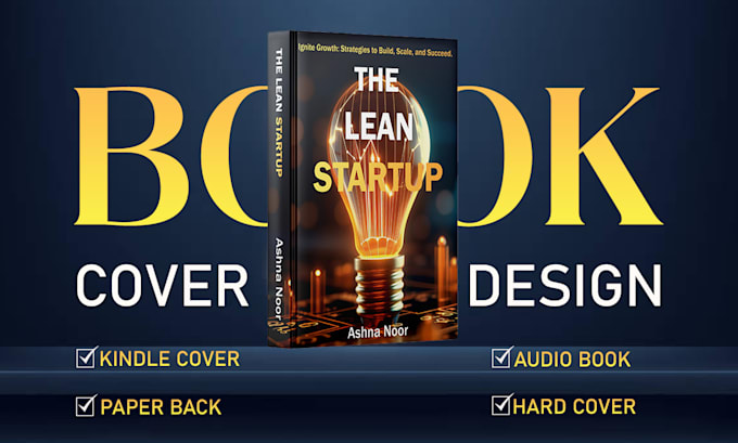 Gig Preview - Design professional hard book covers, e book, audio book, amazon KDP covers