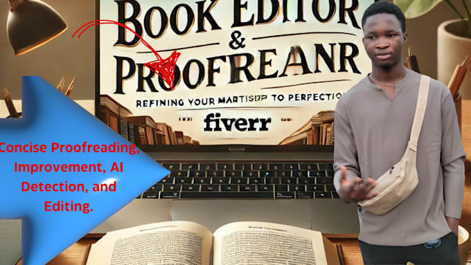 Bestseller - be your professional book editor and proofreader