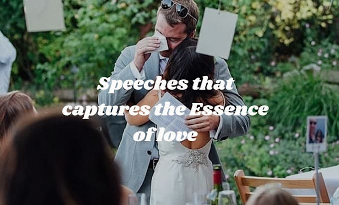 Gig Preview - Write you emotional and lovely wedding vows