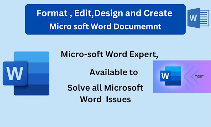 Bestseller - format, edit, design, create microsoft word document