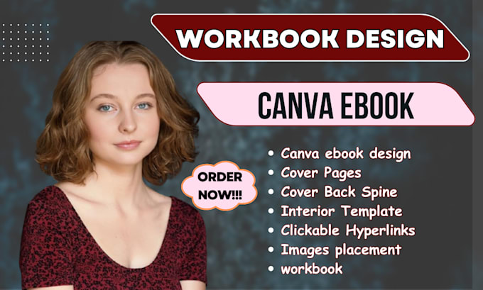 Gig Preview - Create canva ebook design workbook design book interior design for amazon KDP