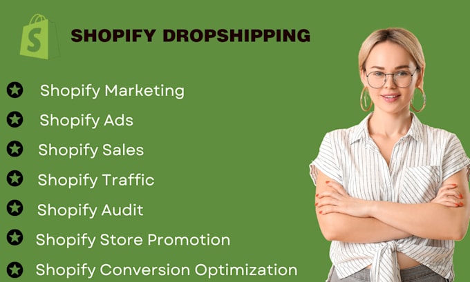 Gig Preview - Do shopify marketing shopify promotion ecommerce marketing boost shopify sales