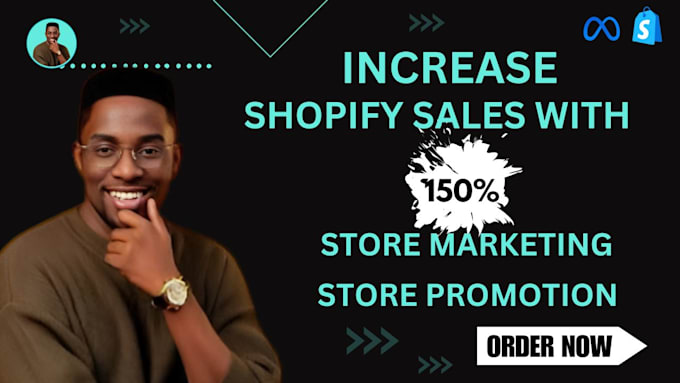 Gig Preview - Promote shopify store boost shopify sales shopify marketing website promotion