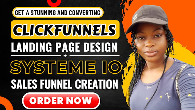 Gig Preview - Clickfunnels sales funnel systeme io landing page domain connection