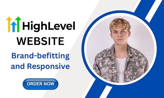 Gig Preview - Design gohighlevel website, ghl saas website, agency gohighlevel whitelabel