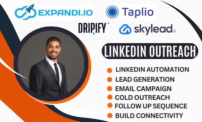 Gig Preview - Linkedin automation outreach expandi io skylead taplio phantombuster heyreach