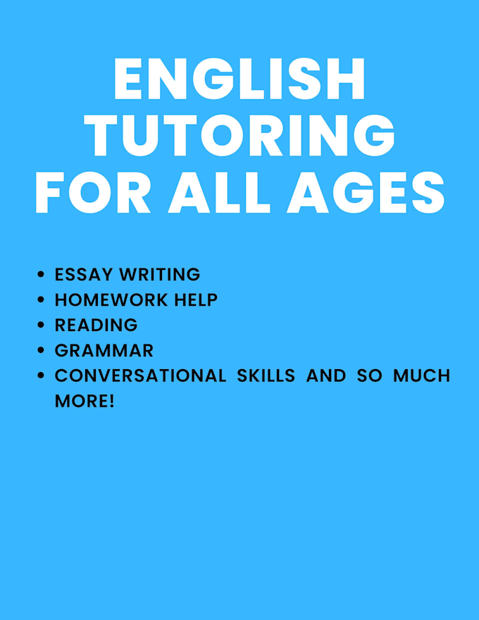 Bestseller - provide expert english tutoring, writing, and administrative support