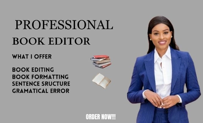 Bestseller - be your expert book editor and proofreader