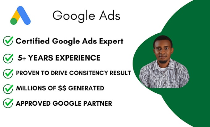 Gig Preview - Set up, manage, and optimize your google ads PPC campaign