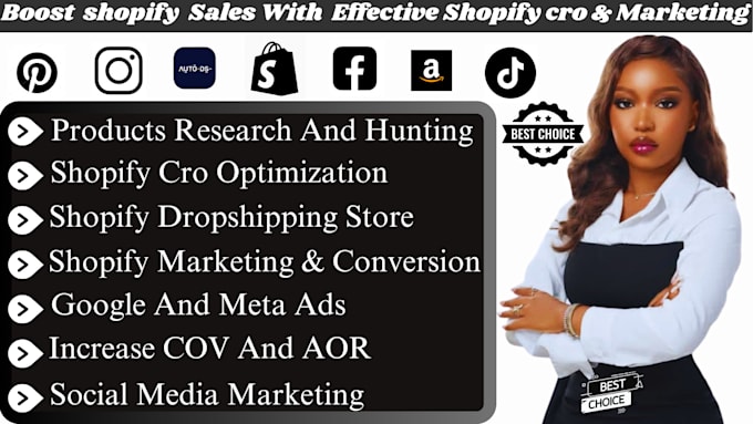 Gig Preview - Ecommerce marketing conversion rate optimization shopify audit to boost sales