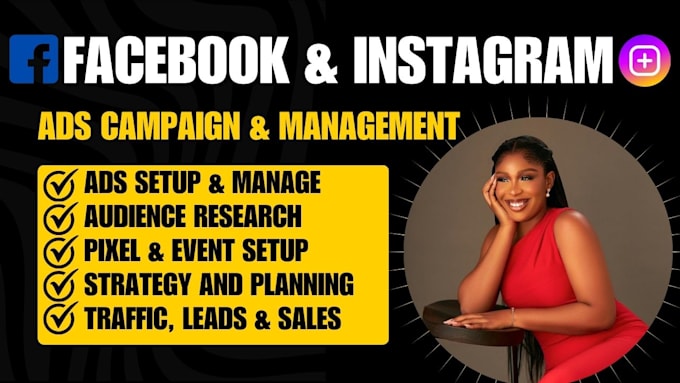 Gig Preview - Set up facebook and instagram ads campaign for your business