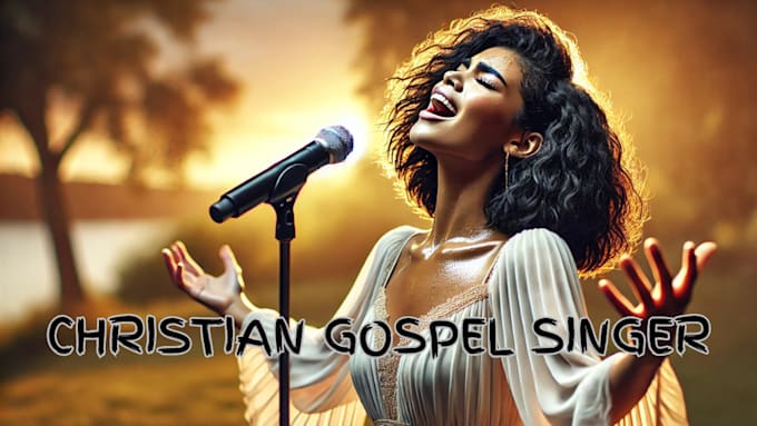 Gig Preview - Sing christian gospel songs, worship songs, lyrics, song writer, female vocalist