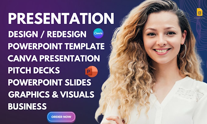 Gig Preview - Redesign canva powerpoint presentation template prezi pitch decks google slides