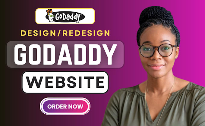 Bestseller - godaddy website design godaddy website redesign godaddy website development seo