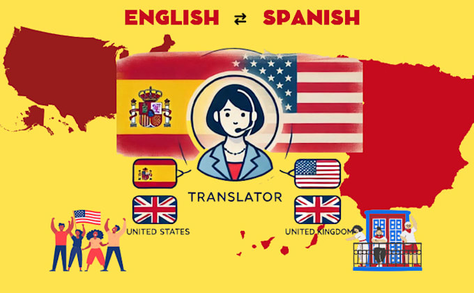 Gig Preview - Translate from english to spanish without ai