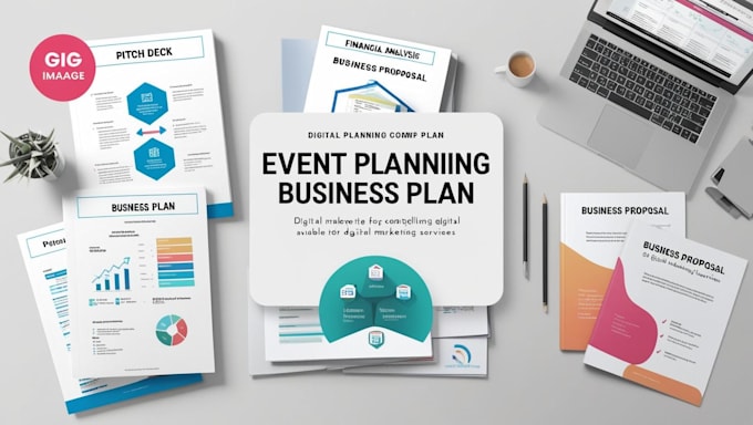 Gig Preview - Create a professional business plan writing startups pitch deck for your event