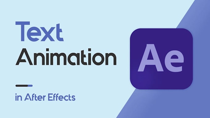 Gig Preview - Create an amazing text animation for your videos