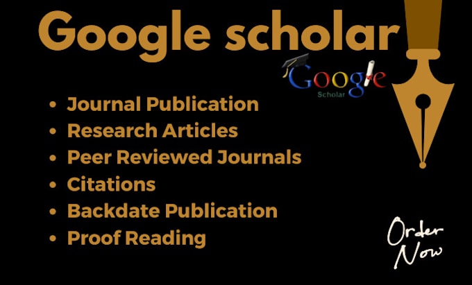 Gig Preview - Write, publish and backdate article in google scholar reviewed indexed journal