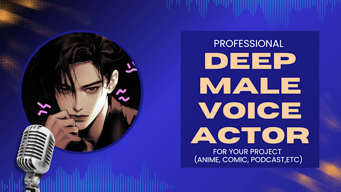 Bestseller - record a professional deep male voice over