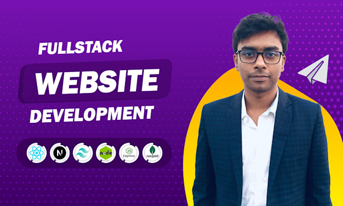 Gig Preview - Do website development as full stack web developer, front end developer