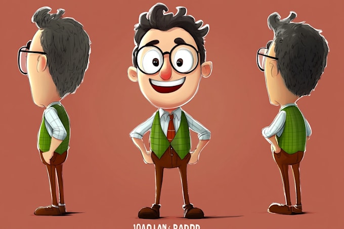 Gig Preview - Create your ideal cartoon character design