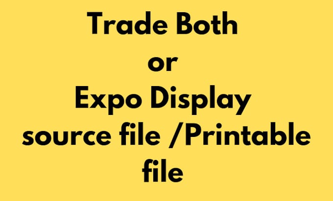 Gig Preview - Design your next trade booth or expo display