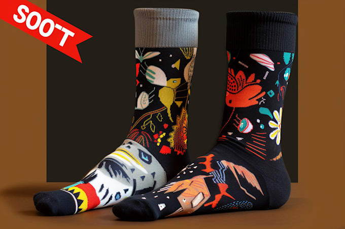 Bestseller - design unique socks design for art for you