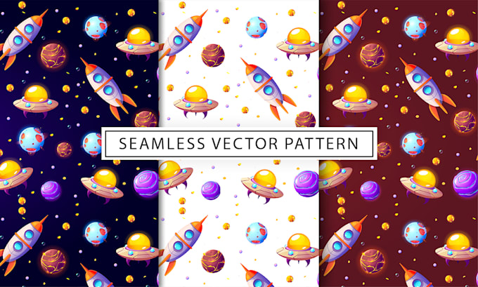 Gig Preview - Do seamless repeat vector patterns for your brand