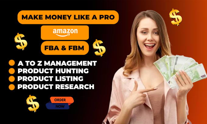 Bestseller - do winning product research, hunting and listing for amazon fbm, fba in USA