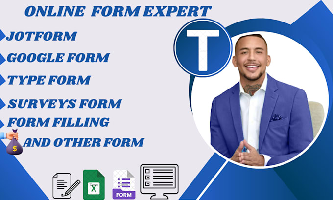 Gig Preview - Create responsive google form jotform and typeform within 24 hours