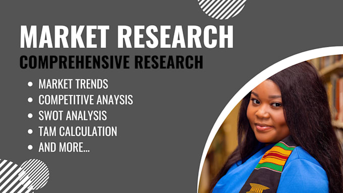 Gig Preview - Do comprehensive market research for your business