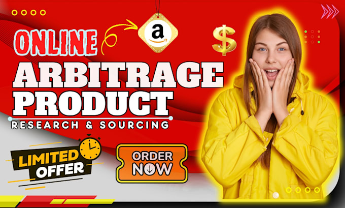 Gig Preview - Amazon online arbitrage product research for amazon fba product hunting leads