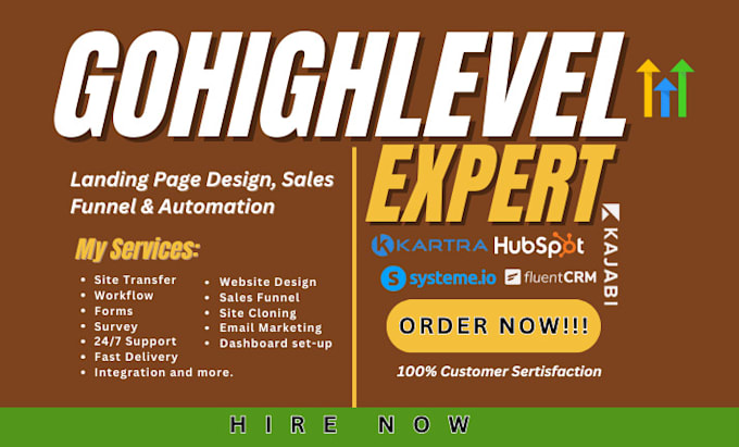 Bestseller - design sales funnel, blog website, automation on ghl, systeme io, kartra website