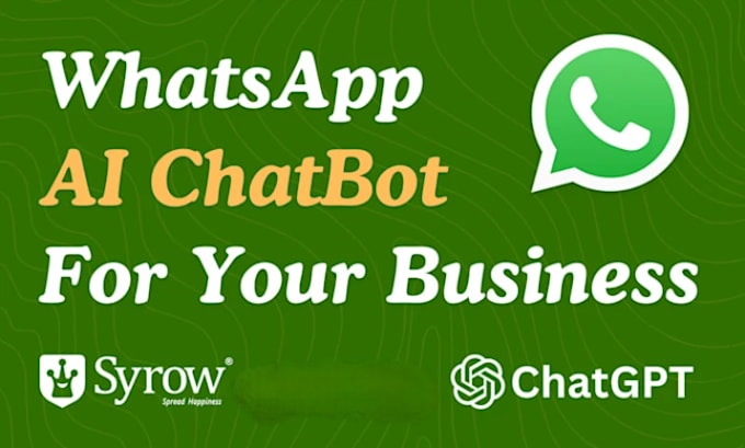 Gig Preview - Create whatsapp ai chatbot using cloud API