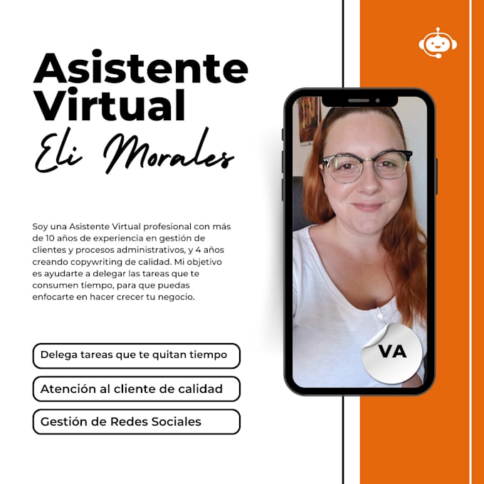 Gig Preview - Asistente virtual para que tú puedas enfocarte en hacer crecer tu negocio