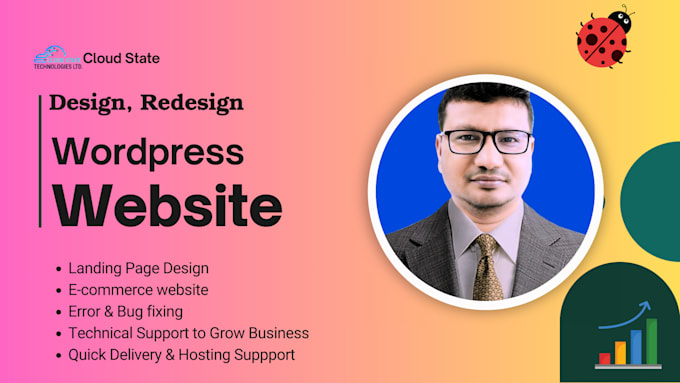 Gig Preview - Design and developed professional wordpress website