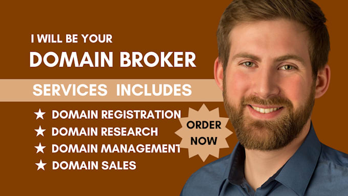 Gig Preview - Be your domain broker domain expert domain agent, domain researcher domain