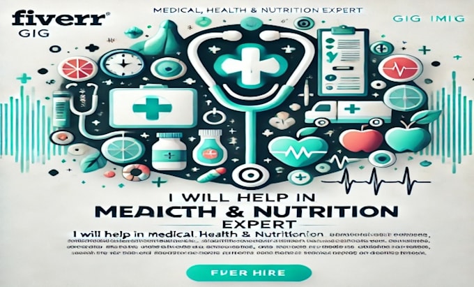 Gig Preview - Help in medical health and nutrition tasks